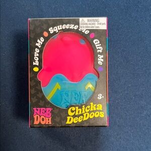 NeeDoh Chicka DeeDoos Squeeze Toy - Pink & Blue